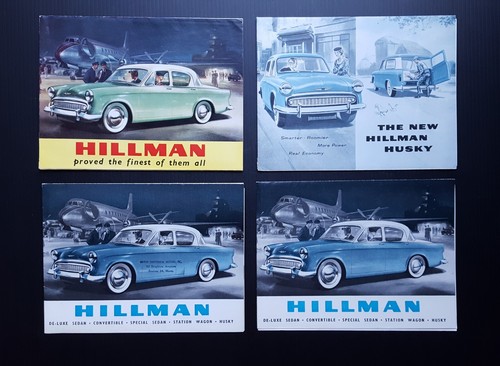 Vintage original hillman car - hillman,