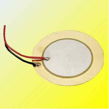 Piezo Sounder Sensor Trigger Drum Disc Transducer Elements Leaded Range of Sizes