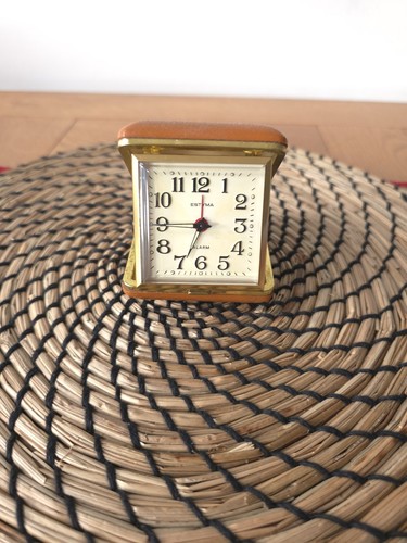 Vintage estyma folding clock - estyma,