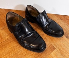 Barker Black Leather Loafers