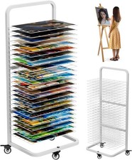 Heavy-Duty Art Drying Rack for