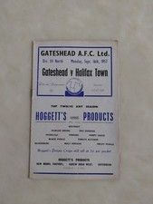 GATESHEAD FC V HALIFAX TOWN (