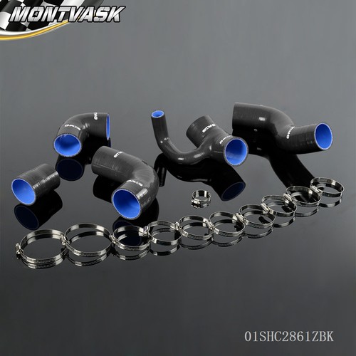 Silicone radiator hose kit fit - silicone,
