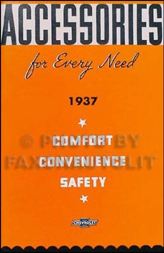 1937 chevy accessory - 1937,
