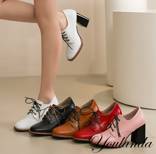 Brogues women square - brogues, women's