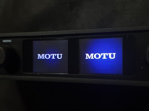 Motu audio interface - audio,