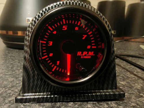 Car tachometer rpm speed - speed, meter