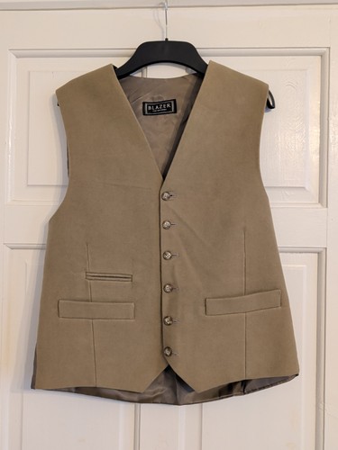 Moleskin waistcoat men - waistcoat, men's