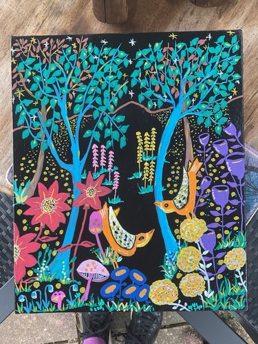 Original acrylic paint - original,
