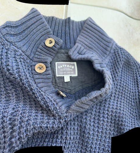Fat face blue men chunky - blue, men’s