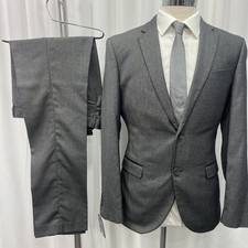 NEXT TAILORING Grey Slim Fit