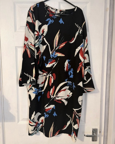 Next black floral - black, shift