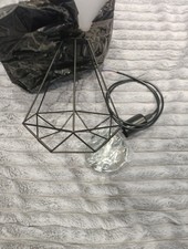 lampshade ×6 black metal