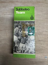 Vintage Subbuteo REF 8 Newcastle United complete team REF Boxed