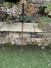 vintage antique hickory brass putter stamped Robert Neill