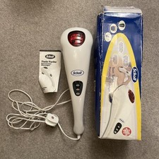 Scholl Twin Turbo Percussion Massager Model DR7593 Massage Infrared Heat