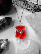 Vampire Blood Bag Necklace