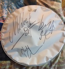 Motorhead Signed  Remo  Drum Skin