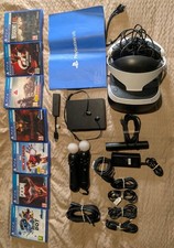 PS4 VR Headset Bundle Complete