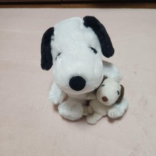 Snoopy Plush Toy with Red Collar - Approximately 30cm