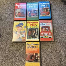 Postman Pat VHS Video Tapes