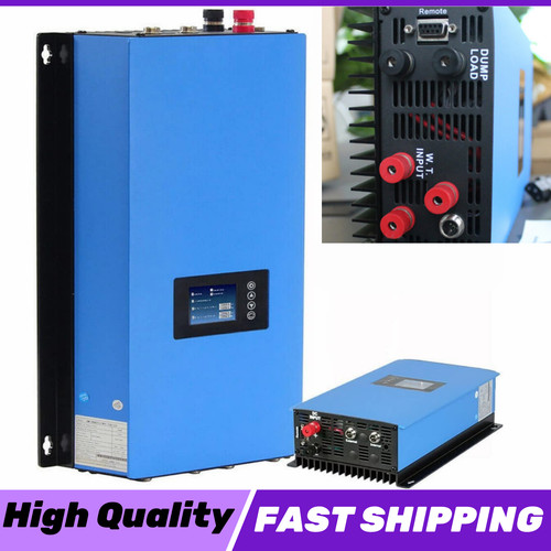 Grid tie inverter - for, wind