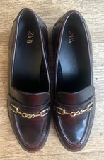 Ladies ZARA Uk 5/EU 38 Oxblood