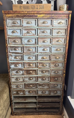 Stunning vintage metal rustic