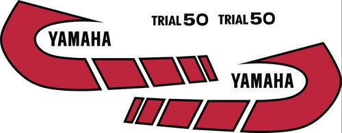 Yamaha ty50 graphics stickers - ty50,