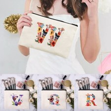 Butterfly Letter Makeup Bag
