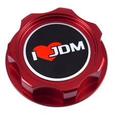 New Red I Love JDM Billet Oil Cap For Nissan Infiniti Nismo GTR 350z 370z 240SX