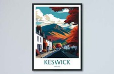 Keswick Travel Print Wall Art