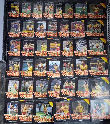 130 watford 1980s programmes - 130,