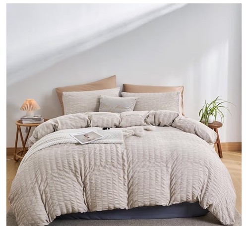 Seersucker double duvet cover - seersucker,
