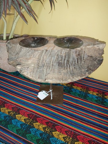 Antique indian wooden pulley - indian,
