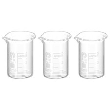 3Pcs 5ml Low Form Borosilicate