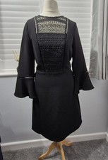 WAREHOUSE Black Lace Panel