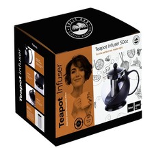 LARGE GLASS TEAPOT KETTLE WITH