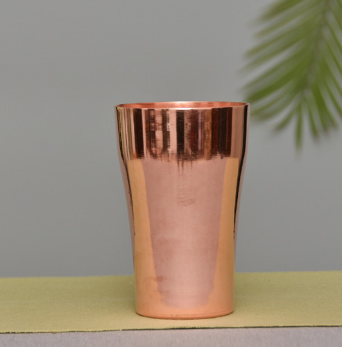 Handmade copper coffee mug - coffee,
