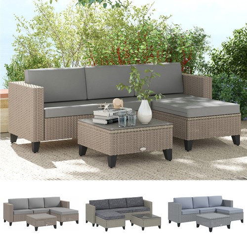 Pieces rattan garden - 5,