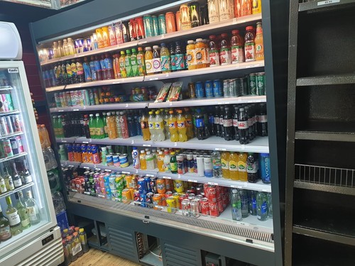 Commercial open display - open, fridge