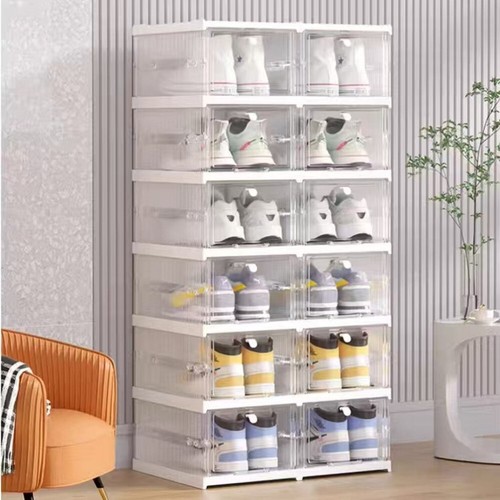 Tier clear shoe - 6, rack
