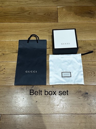 Gucci belt empty - empty, dust