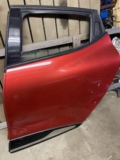 Rear Door RENAULT CLIO Black Left Passenger N/S 2013-2020