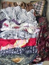 Bundle of 10 Vintage Scarves