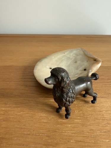 Antique french bronze poodle - antique,