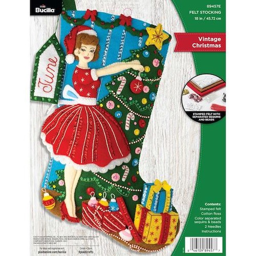 Bucilla felt christmas - 18",
