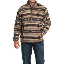 Cinch Men's Brown Printed