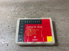 2005 RENAULT MODUS LOCKING WHEEL NUTS SET WITH KEY 7711221177