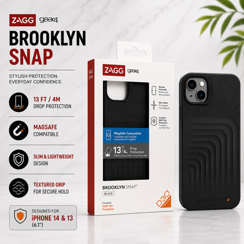 Genuine zagg gear4 iphone 14 - genuine, (iphone